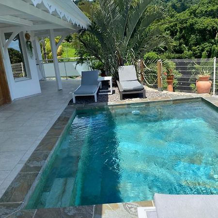 Les Appart Villa Sunbay Caraibes Avec Piscine Privative Vue Mer Et Montagne Ле-Франсуа Экстерьер фото