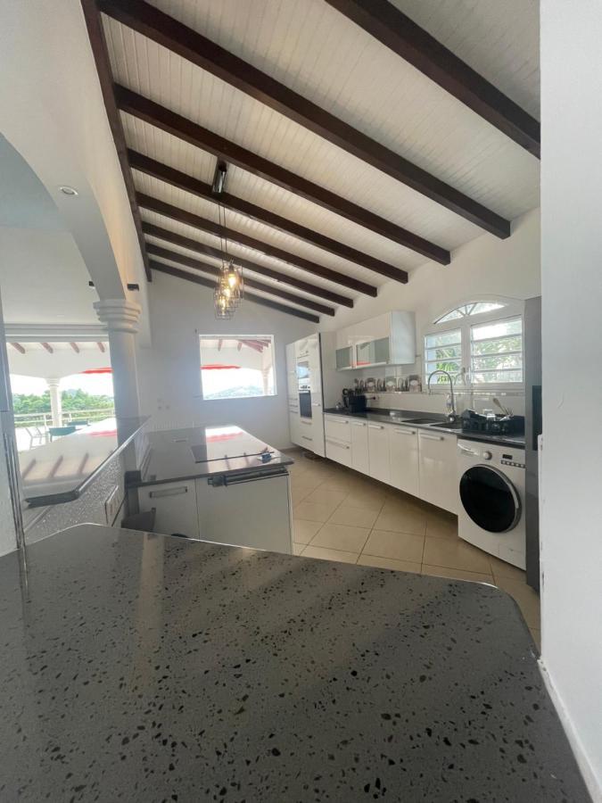 Les Appart Villa Sunbay Caraibes Avec Piscine Privative Vue Mer Et Montagne Ле-Франсуа Экстерьер фото