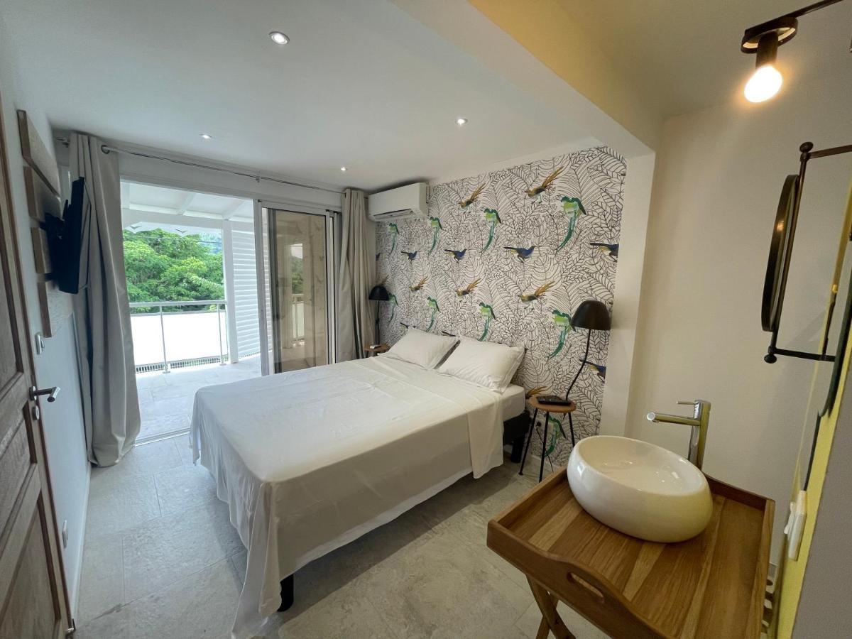Les Appart Villa Sunbay Caraibes Avec Piscine Privative Vue Mer Et Montagne Ле-Франсуа Экстерьер фото